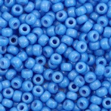 Miyuki rocailles Perlen 8/0 - Duracoat opaque delphinium 8-4484